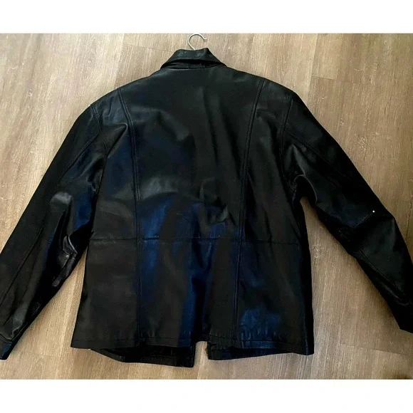 75th Academy Awards Crew Promo Leather Jacket 2003 Oscars Hollywood Memorabilia - Picture 8 of 8